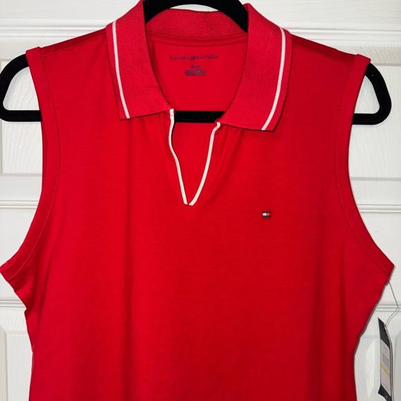 Tommy Hilfiger Women’s Red Sleeveless Dress - Picture 3 of 10